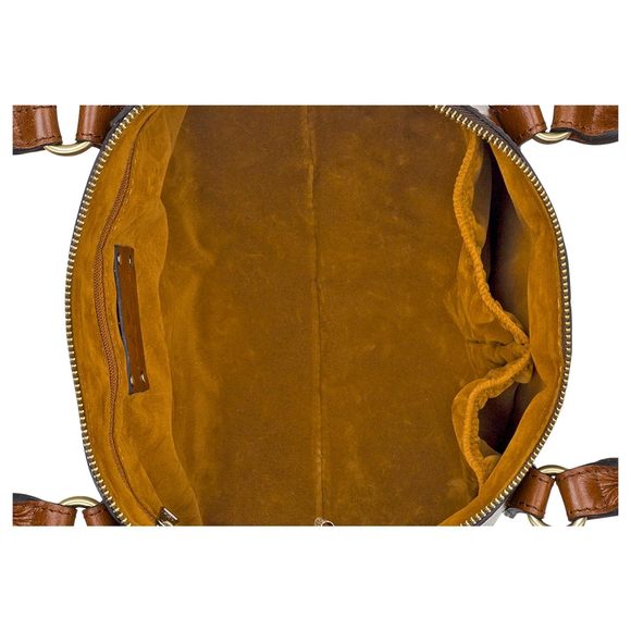 Zora Top Handle Crossbody Bag, Cognac :o) - Picture 3 of 3